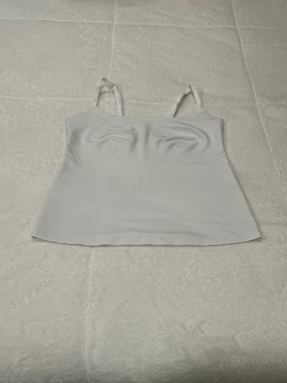 Women’s White Strappy Tank Top